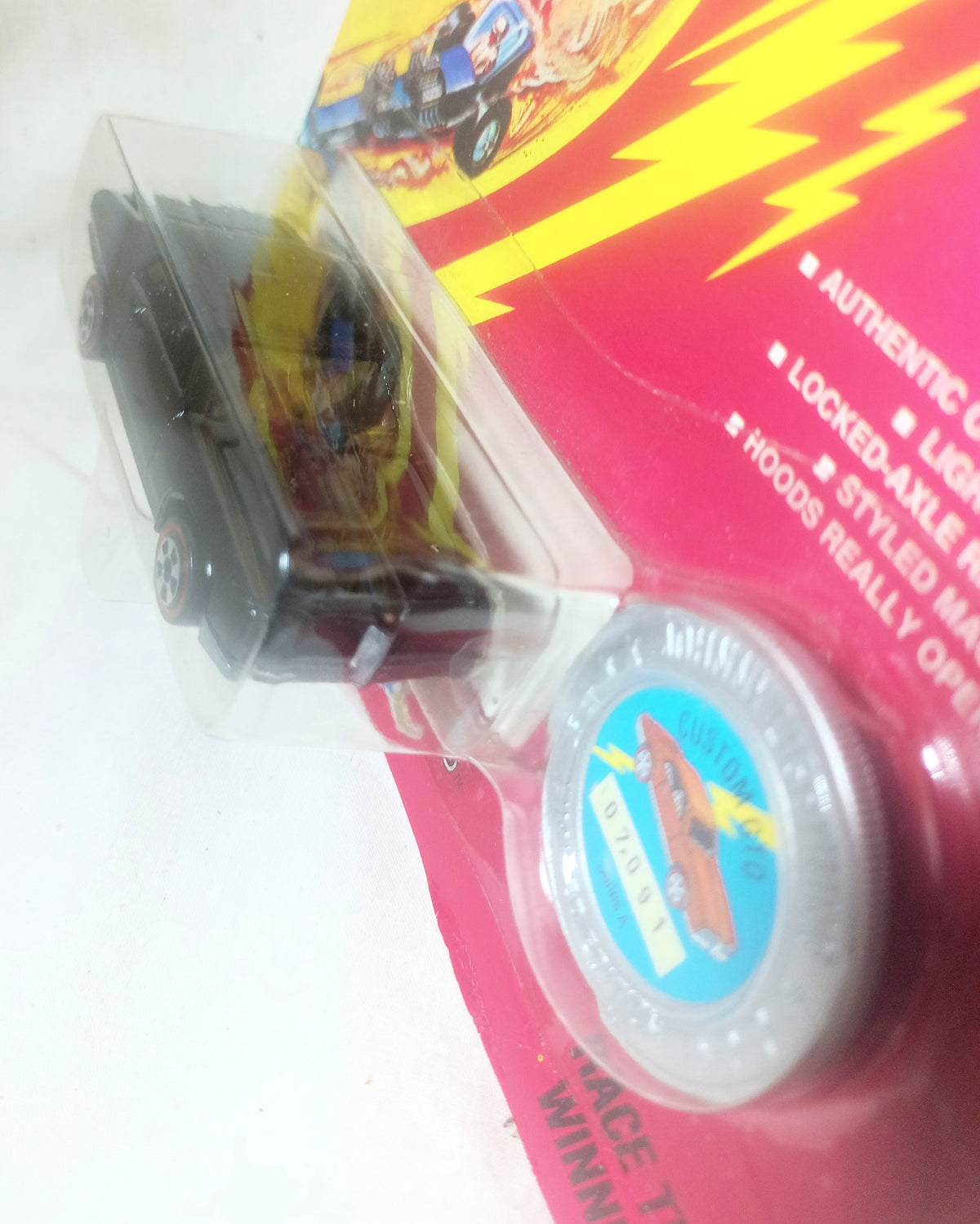 Johnny Lightning Commemorative Ltd Ed Series A Custom GTO Black 1993 - TulipStuff