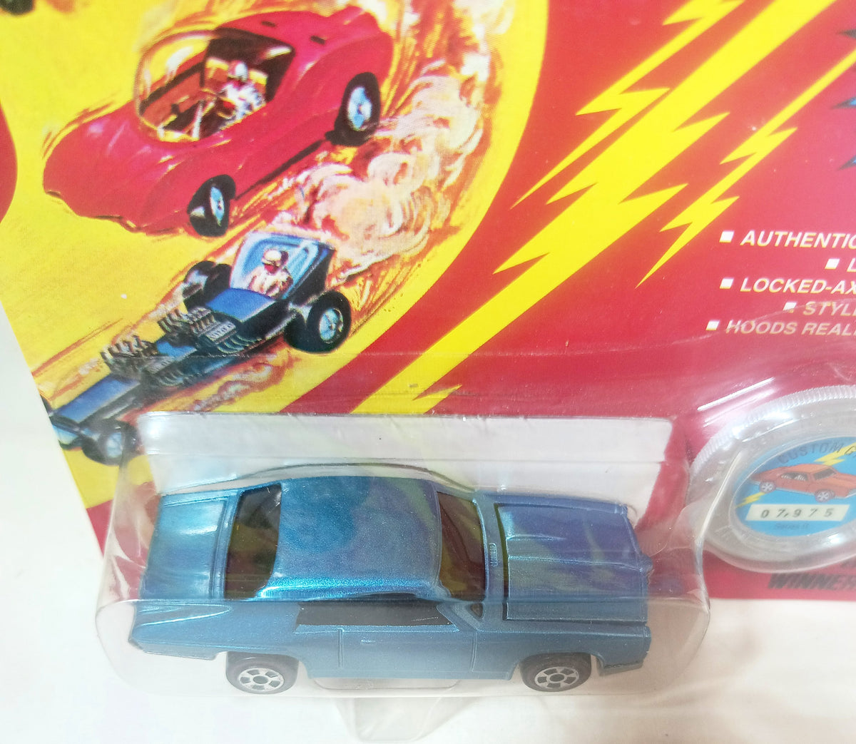 Johnny Lightning Commemorative Ltd Ed Series B Custom GTO Blue 1993 - TulipStuff