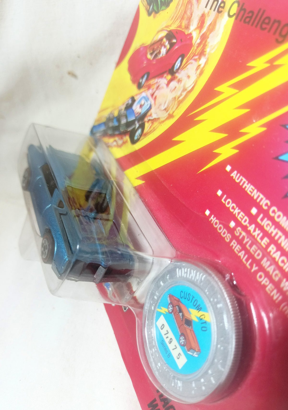 Johnny Lightning Commemorative Ltd Ed Series B Custom GTO Blue 1993 - TulipStuff