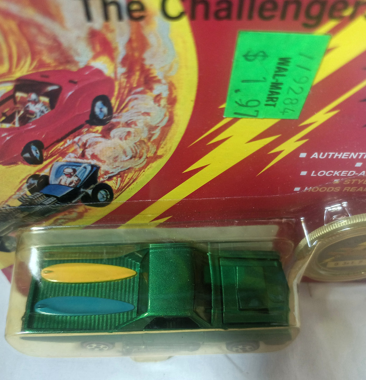 Johnny Lightning Commemorative Series F El Camino Green 1993 - TulipStuff