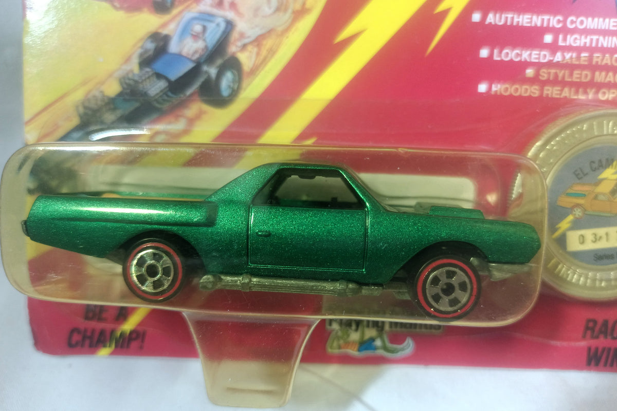 Johnny Lightning Commemorative Series F El Camino Green 1993 - TulipStuff