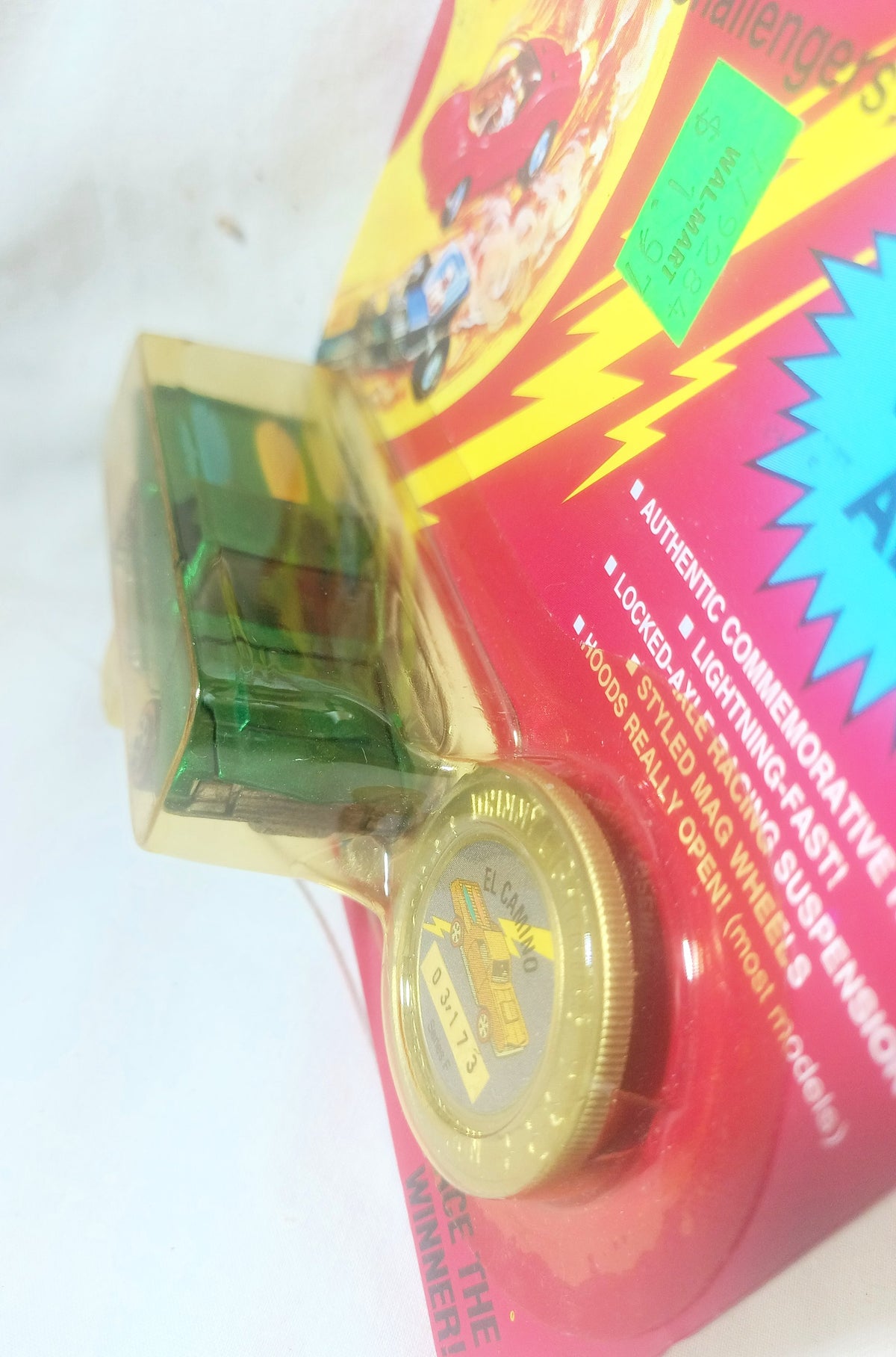 Johnny Lightning Commemorative Series F El Camino Green 1993 - TulipStuff