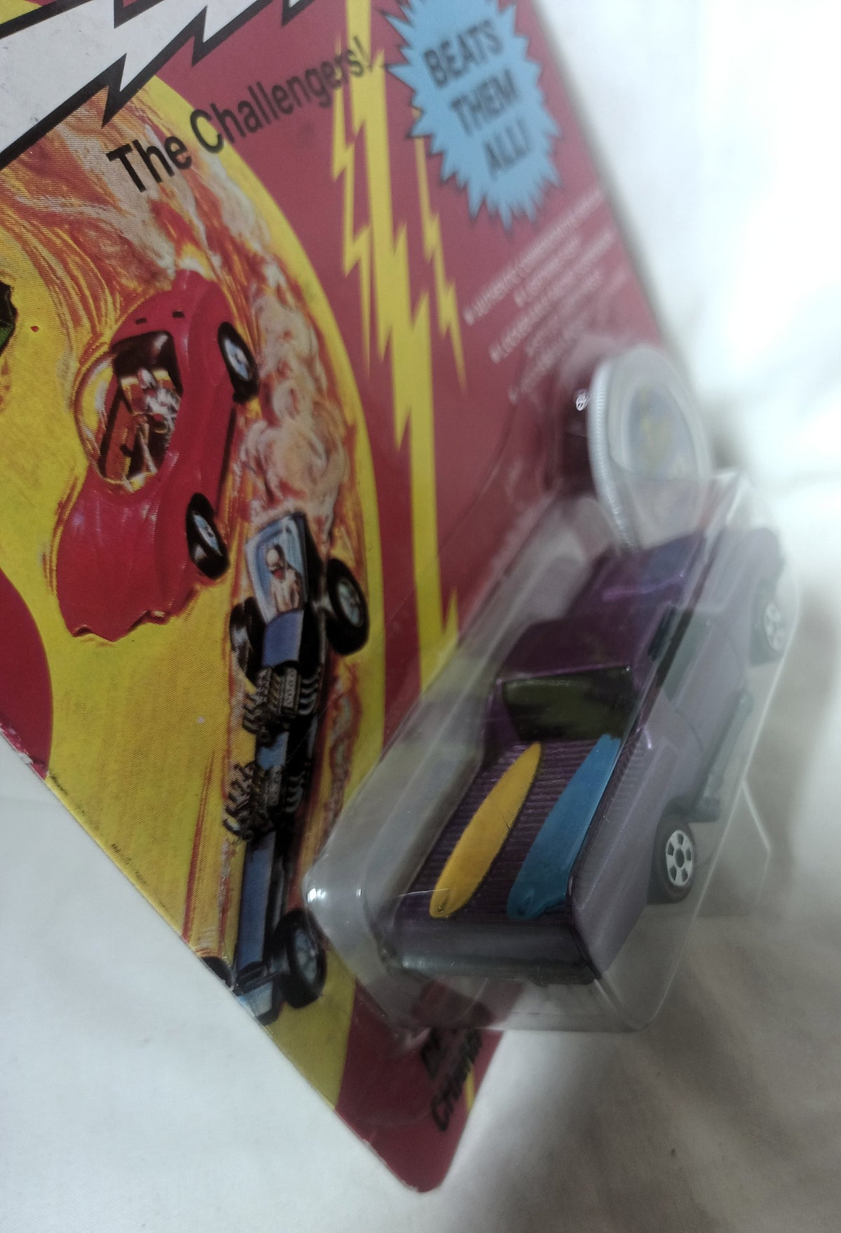 Johnny Lightning Commemorative Series H El Camino Purple 1993 - TulipStuff
