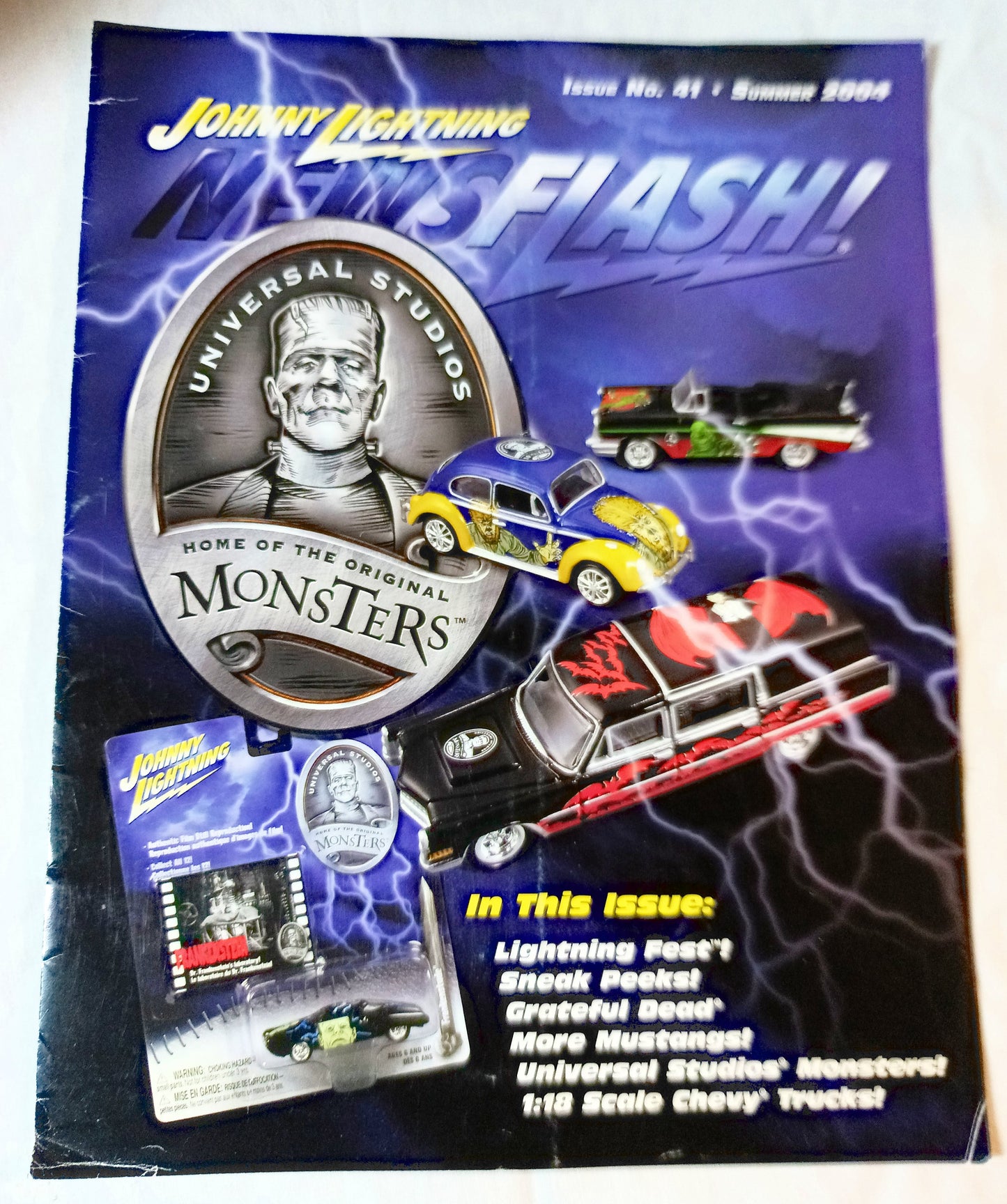 Johnny Lightning Newsflash Diecast Newsletter Issue #41 Summer 2004 - TulipStuff