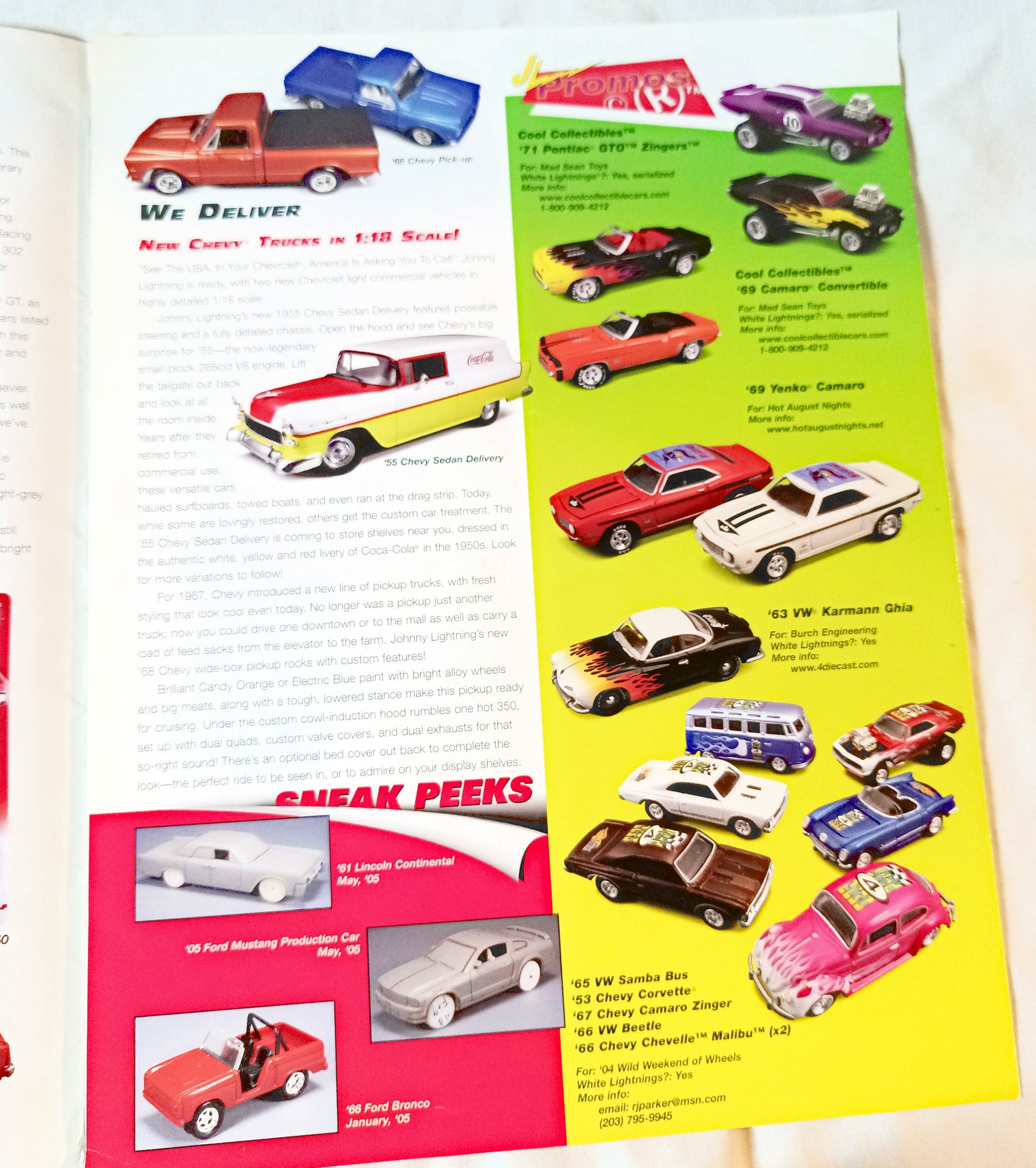 Johnny Lightning Newsflash Diecast Newsletter Issue #41 Summer 2004 - TulipStuff