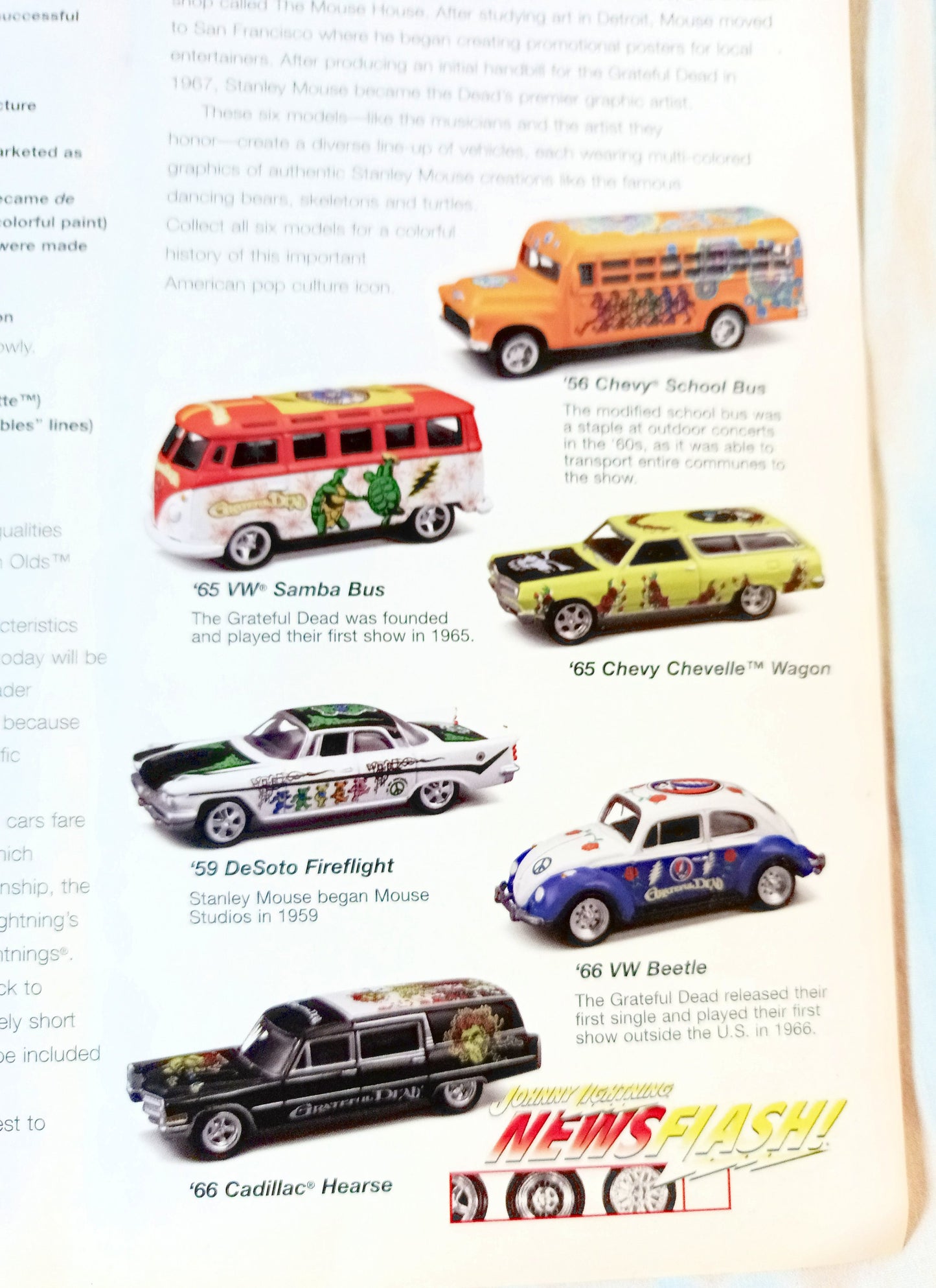 Johnny Lightning Newsflash Diecast Newsletter Issue #41 Summer 2004 - TulipStuff