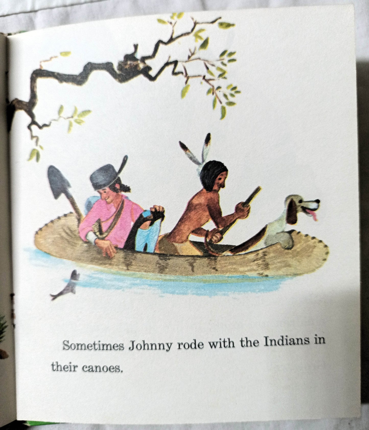 Johnny Appleseed An American Legend Tell-A-Tale Hardcover 1967 - TulipStuff