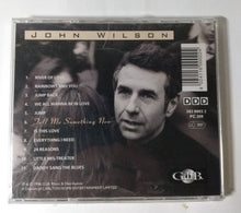 Load image into Gallery viewer, John Wilson Tell Me Something New Rock Album CD GIB 1999 - TulipStuff
