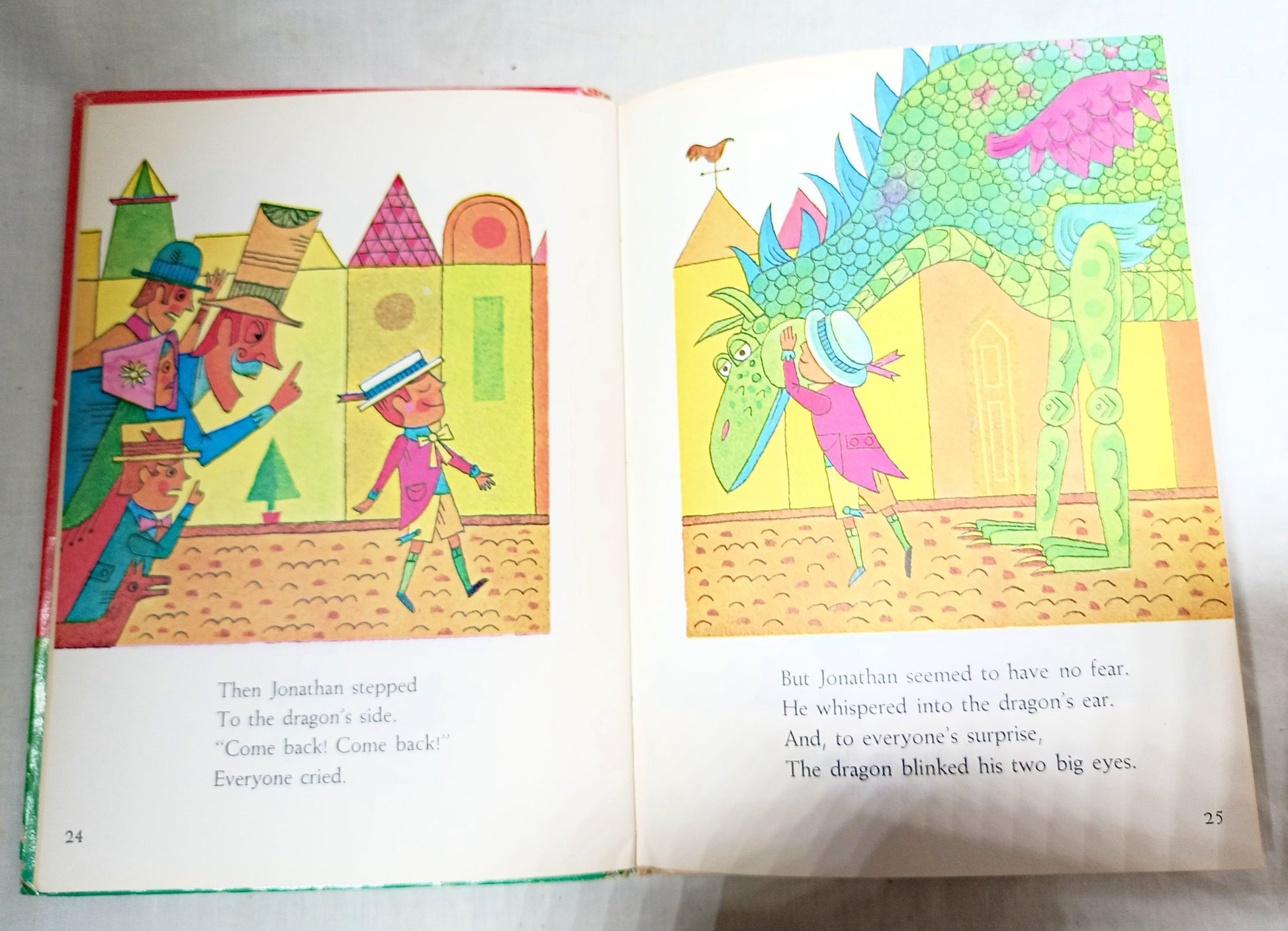 Jonathan And The Dragon Irwin Shapiro Golden Beginning Reader 1969 - TulipStuff