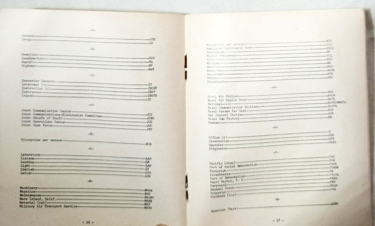 Joint Task Force 7 Operation Castle Atomic Testing Communications Information - TulipStuff
