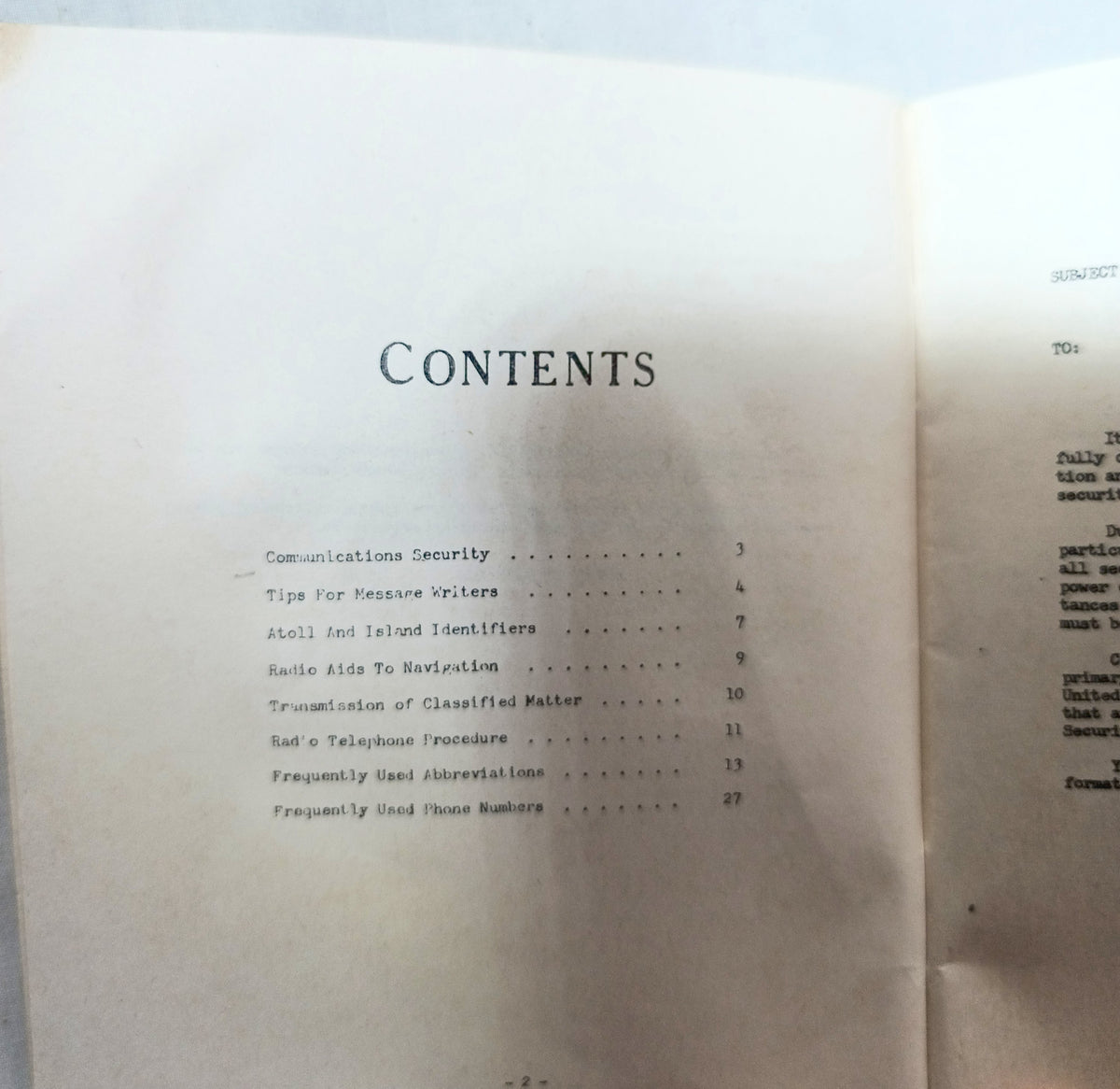 Joint Task Force 7 Operation Castle Atomic Testing Communications Information - TulipStuff