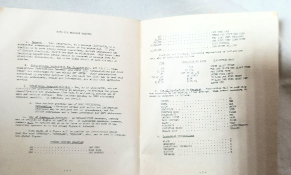 Joint Task Force 7 Operation Castle Atomic Testing Communications Information - TulipStuff