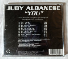 Load image into Gallery viewer, Judy Albanese You Remixes House Music Maxi-Single CD 1999 - TulipStuff
