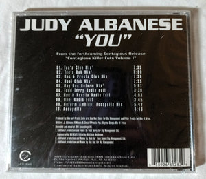 Judy Albanese You Remixes House Music Maxi-Single CD 1999 - TulipStuff