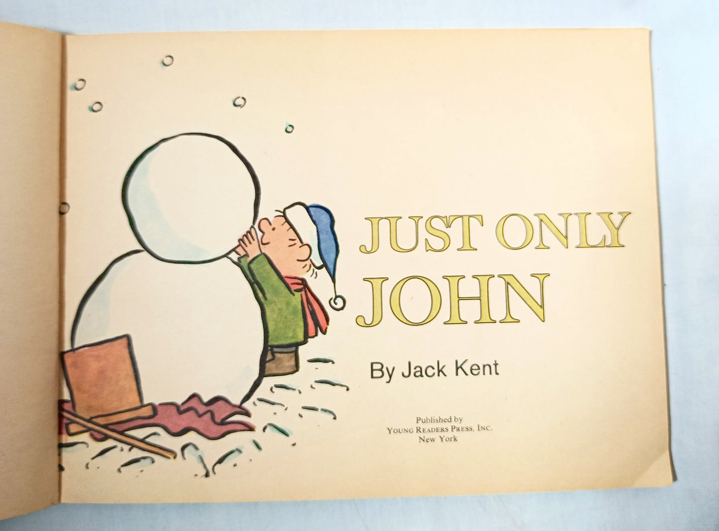 Just Only John Jack Kent Young Readers Press Paperback 1969 1st Printing - TulipStuff