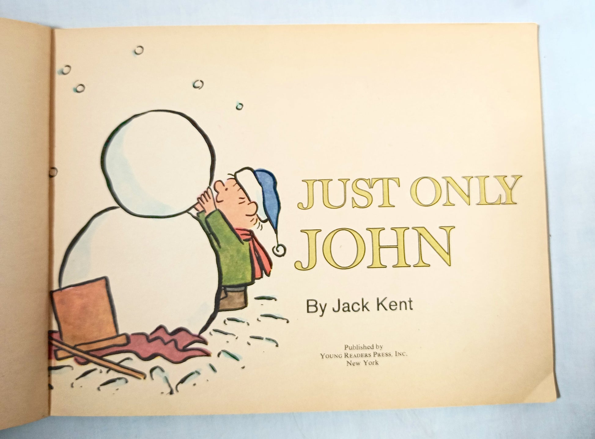 Just Only John Jack Kent Young Readers Press Paperback 1969 1st Printing - TulipStuff