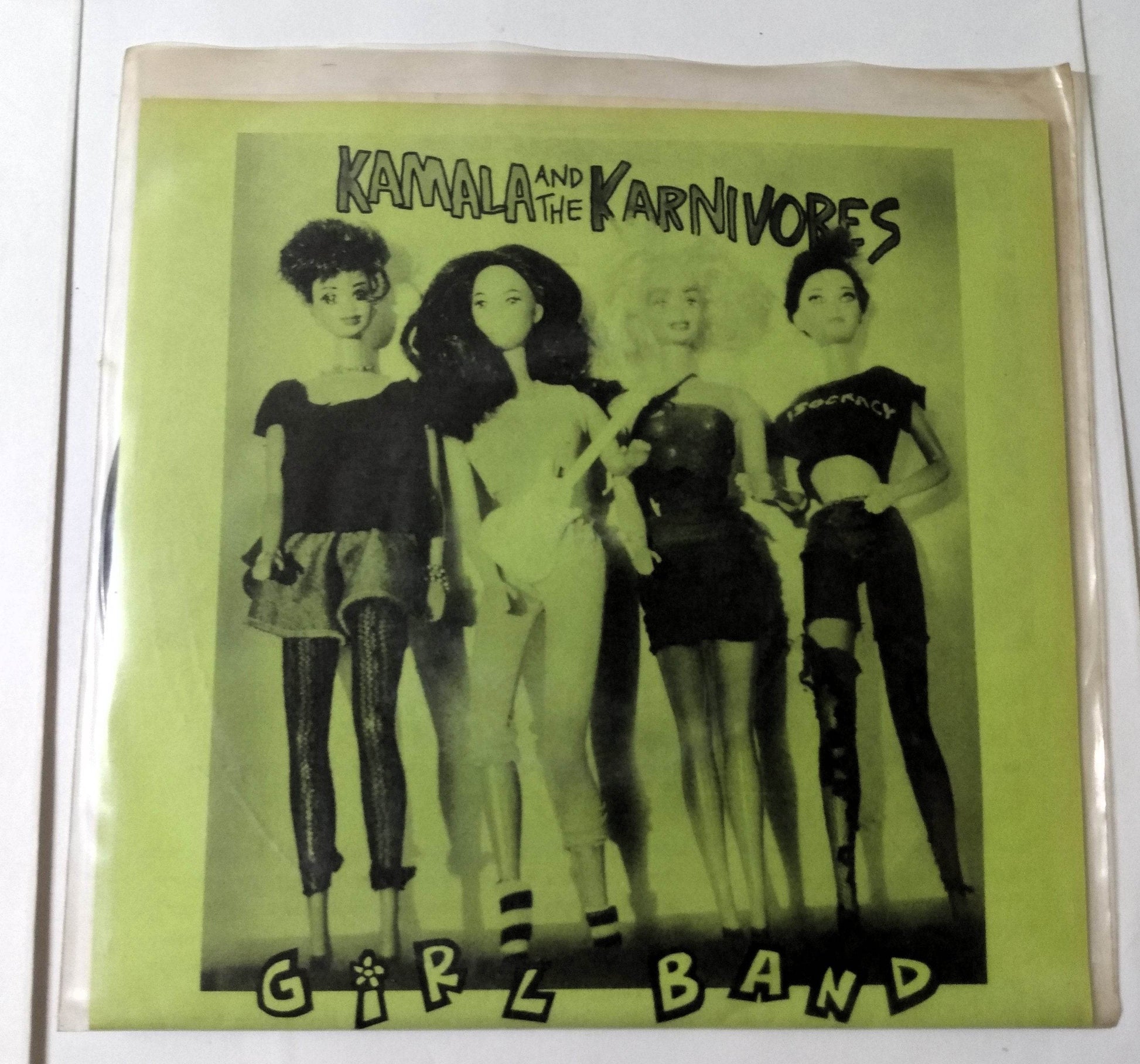 Kamala And The Karnivores Girl Band Bay Area Punk 7" EP Lookout 1989 - TulipStuff