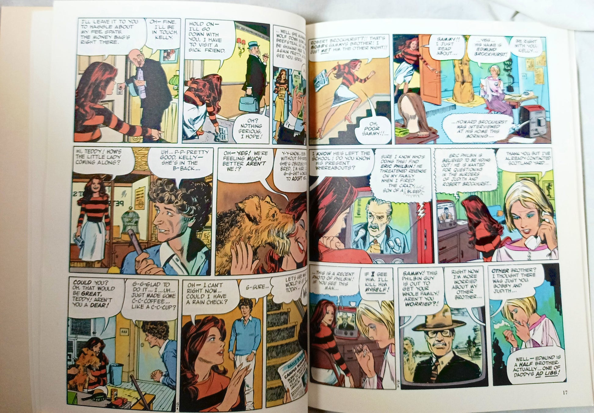 Kelly Green #2 One Two Three Die Stan Drake Leonard Starr Dargaud 1983 - TulipStuff