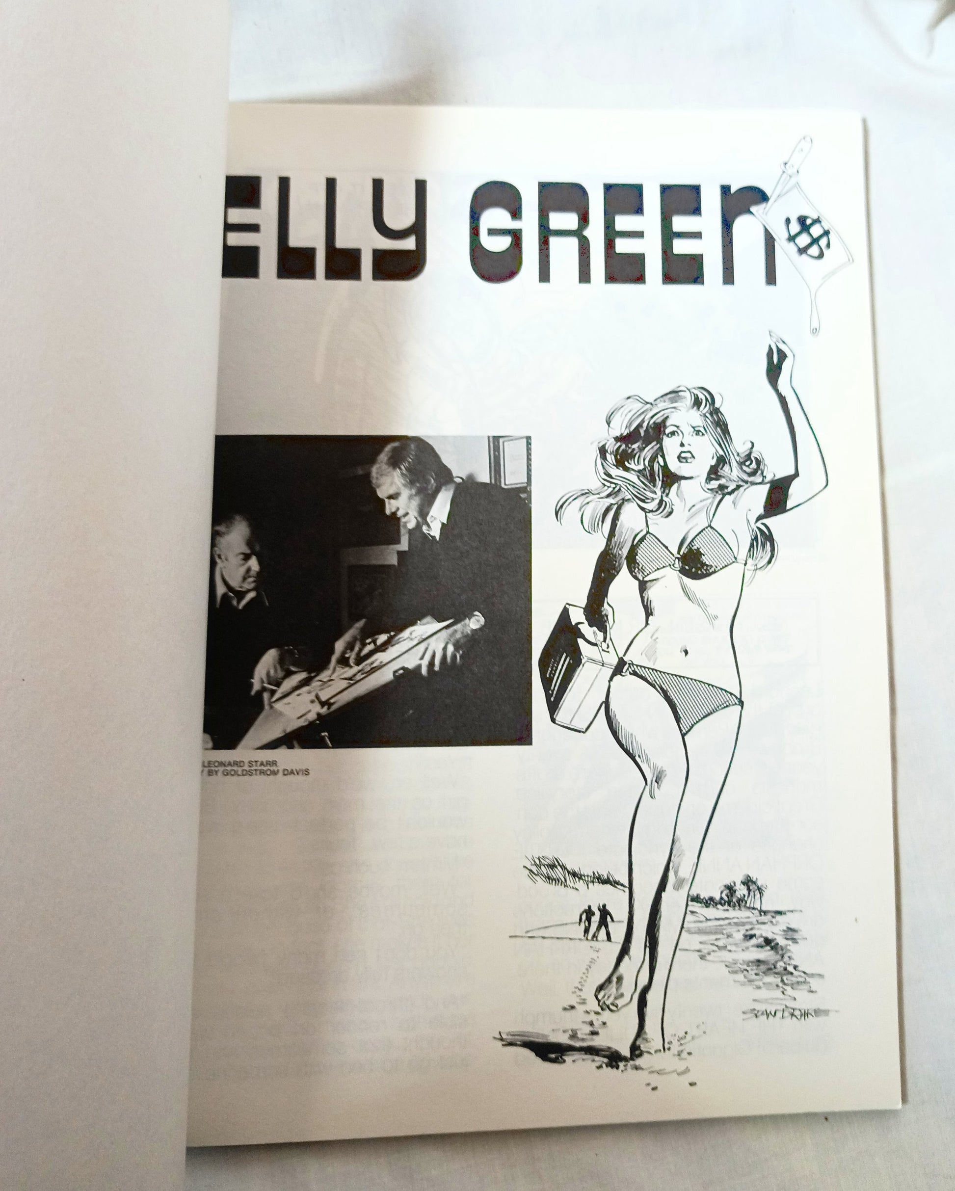 Kelly Green #1 The Go-Between Stan Drake Leonard Starr Dargaud 1982 - TulipStuff