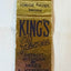 King's Flowers Fit For A Queen Jefferson Detroit Matchbook Cover 1950s - TulipStuff