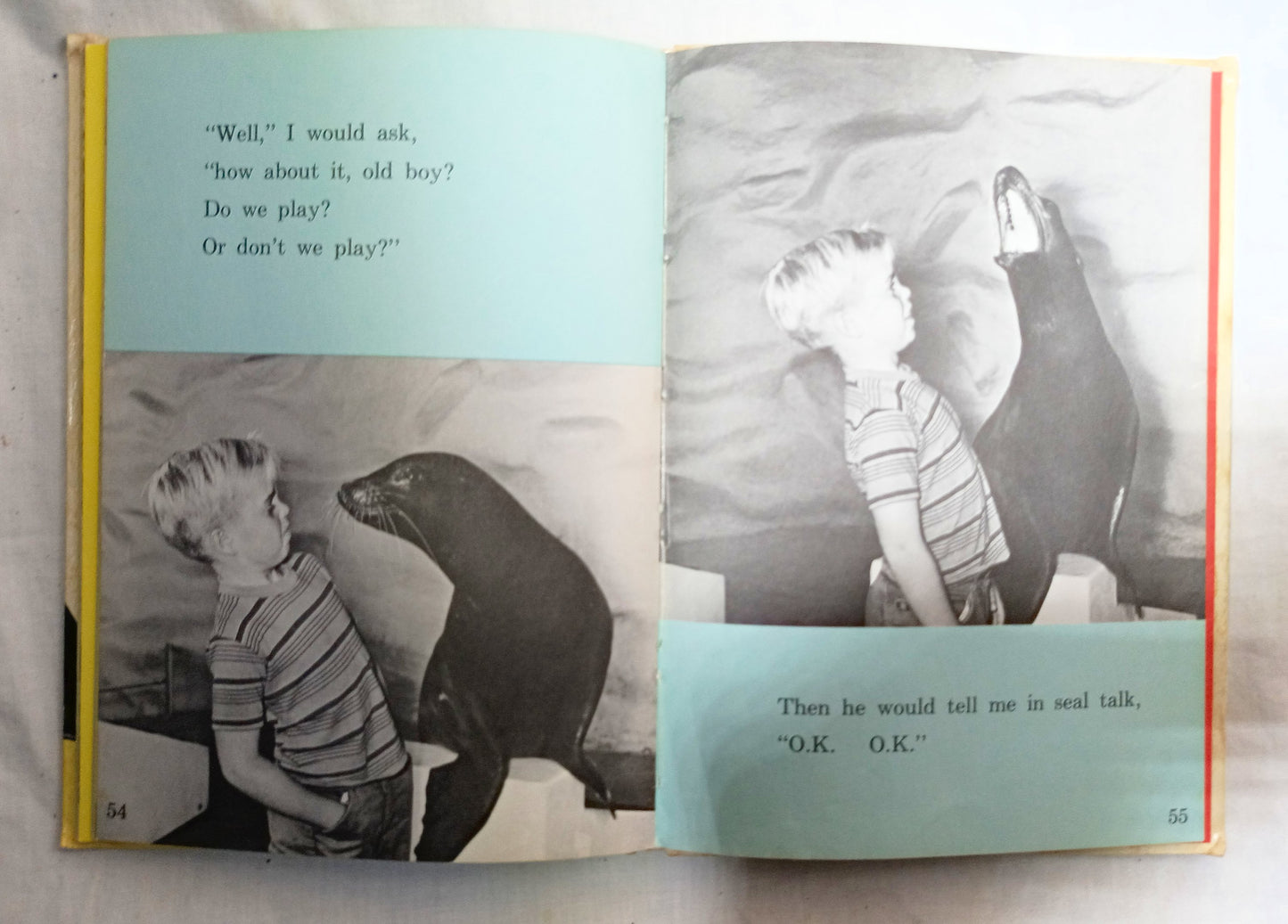 I Was Kissed By A Seal At The Zoo Helen Palmer Beginner Books 1962  TulipStuff