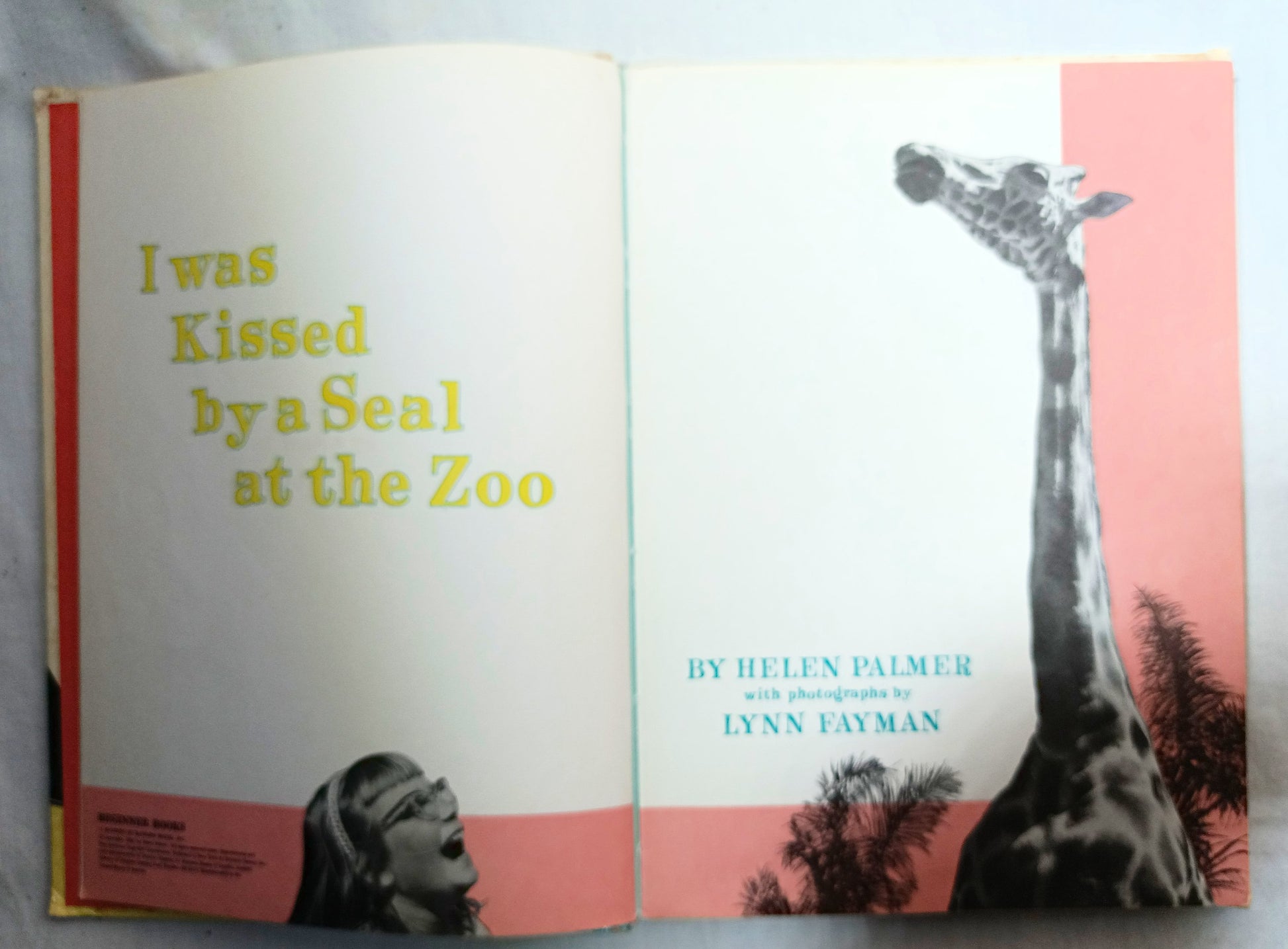 I Was Kissed By A Seal At The Zoo Helen Palmer Beginner Books 1962  TulipStuff
