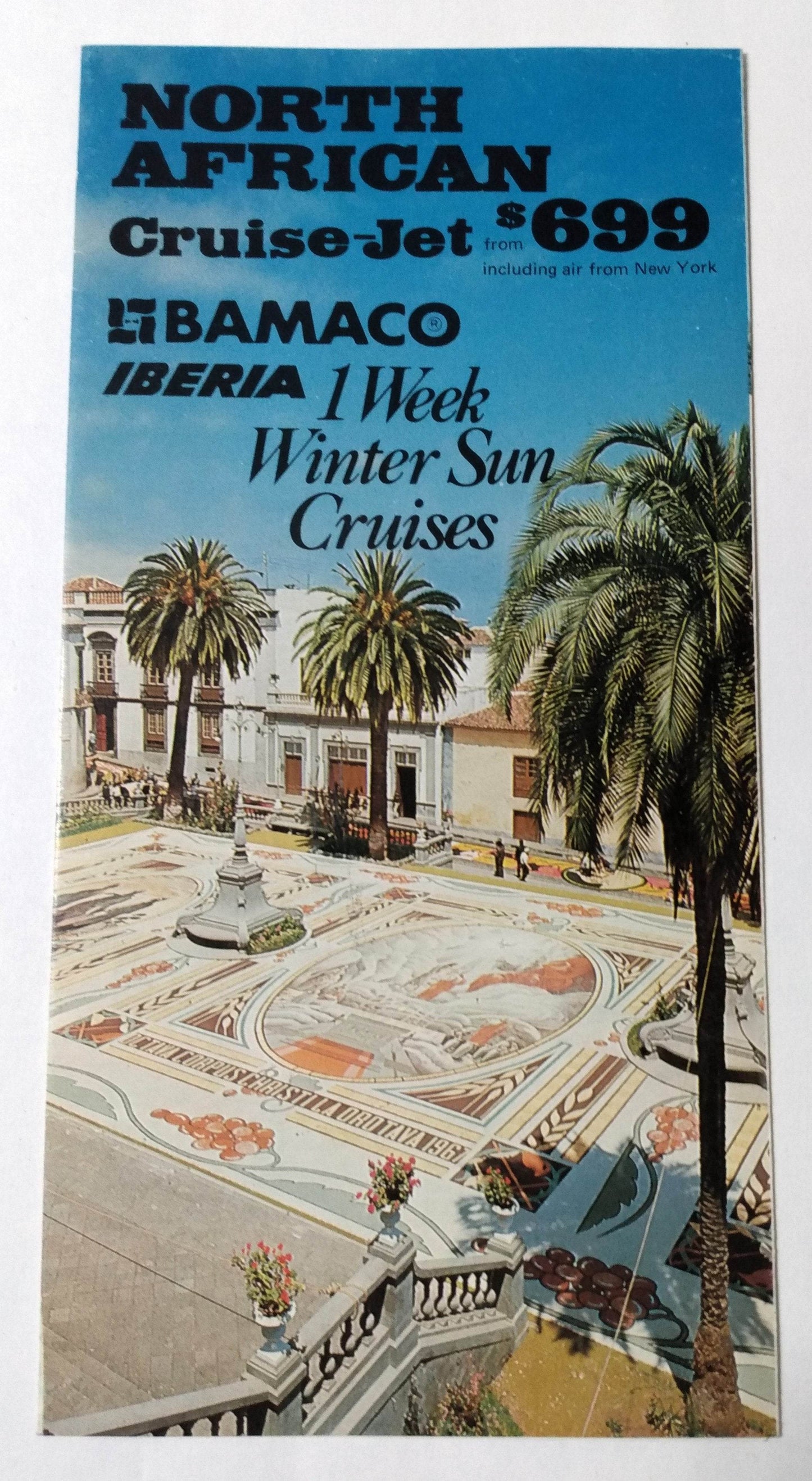 K-Lines MTS Galaxy 1977 North Africa 7-Day Air Sea Cruises Bamaco - TulipStuff