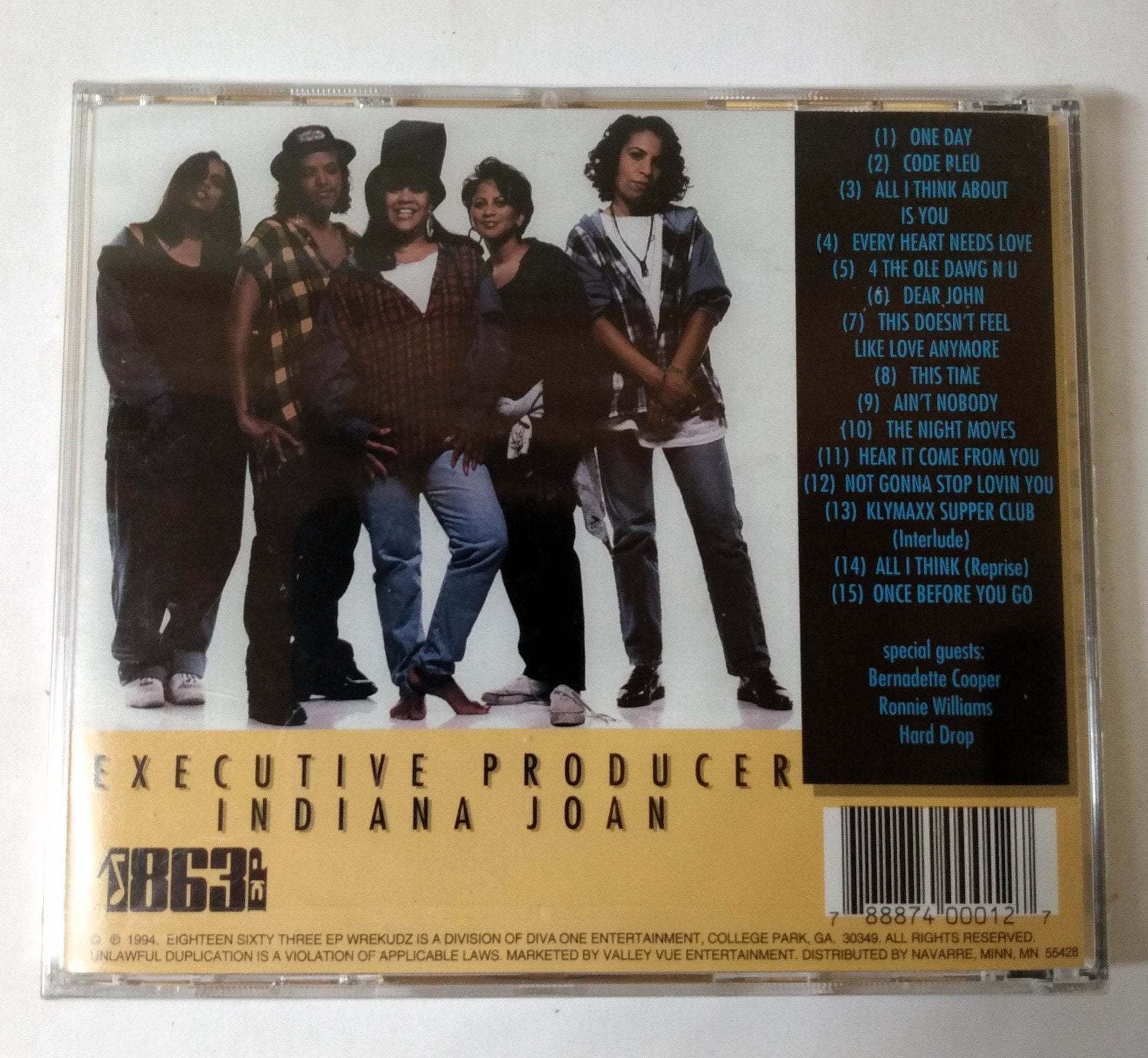 Klymaxx One Day Funk RnB Album CD 1994 - TulipStuff