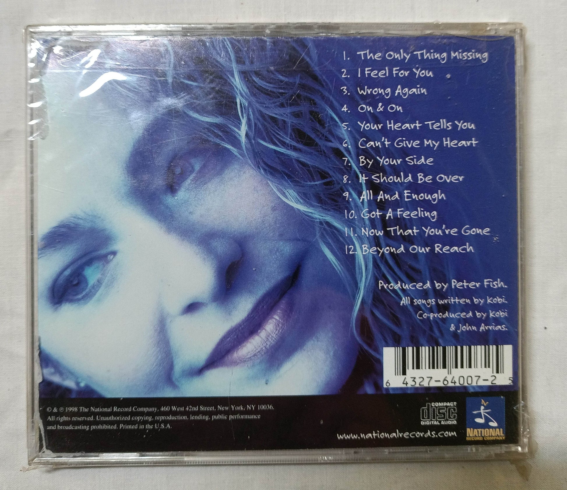 Kobi All And Enough Pop Soul Album CD 1998 - TulipStuff