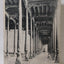 Juma Mosque Interior Iwan Columns  Kokand Uzbekistan 1910's Postcard - TulipStuff