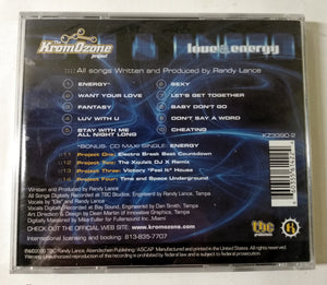 The KromOzone Project Love And Energy House Dance Album CD 2000 - TulipStuff