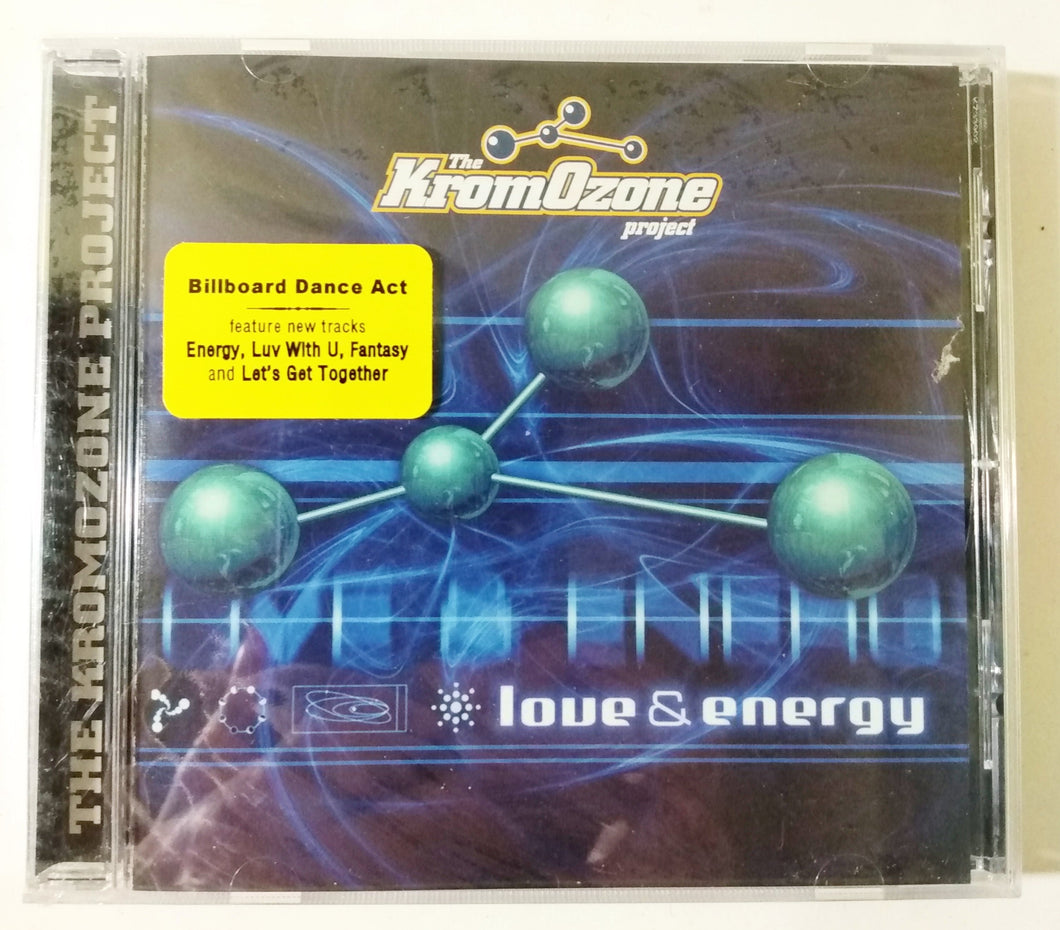 The KromOzone Project Love And Energy House Dance Album CD 2000 - TulipStuff