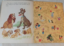 Load image into Gallery viewer, Walt Disney&#39;s Lady Little Golden Book (from Lady and the Tramp) 1954 - TulipStuff

