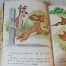 Load image into Gallery viewer, Walt Disney&#39;s Lady Little Golden Book (from Lady and the Tramp) 1954 - TulipStuff
