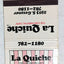 La Quiche Restaurant S Gessner Woodlake Square Houston Matchbook Cover 1970's - TulipStuff