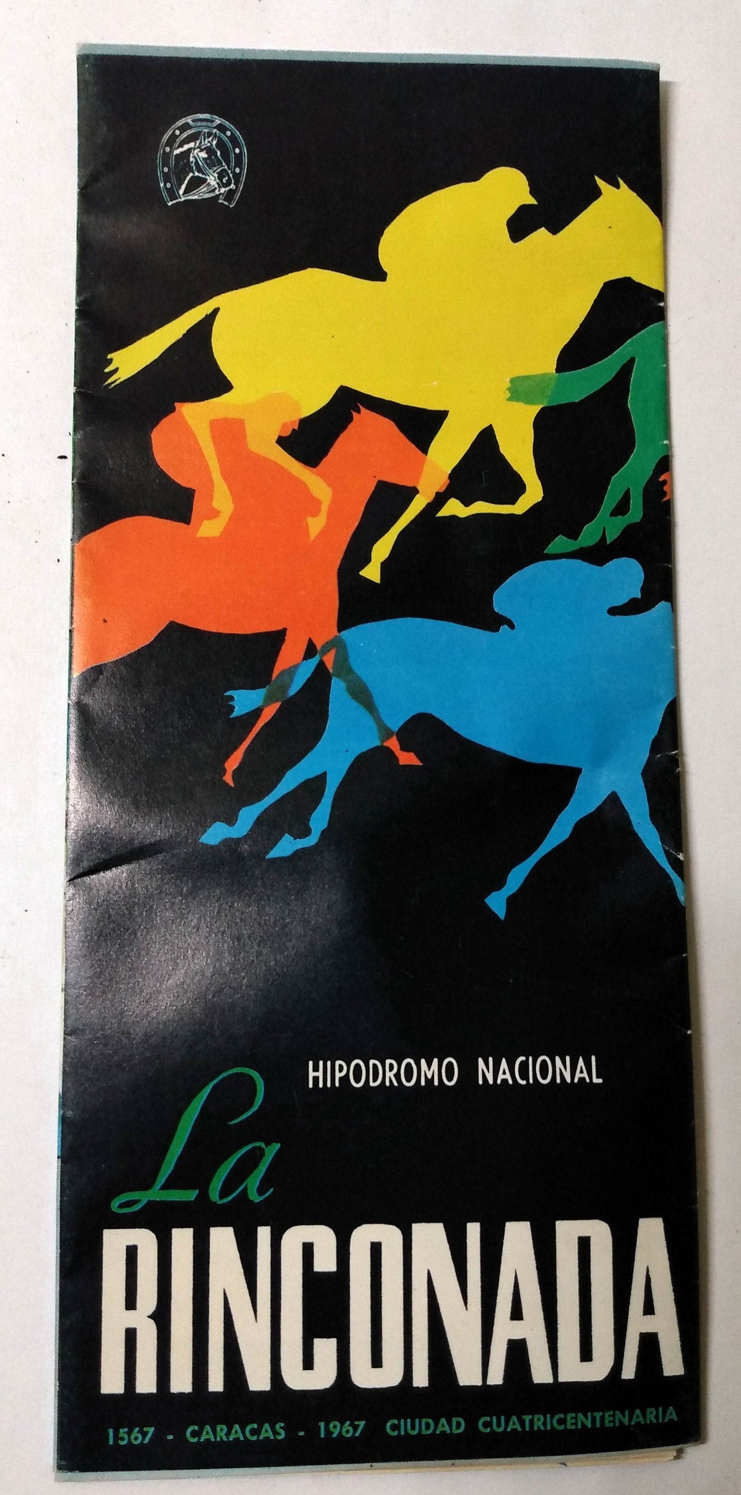 La Rinconada Hipodromos Horse Racing Race Track Caracas Venezuela 1967 - TulipStuff