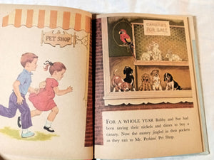 Larry The Canary Ellen Wilkie Rand McNally Elf Book Hardcover 1959 - TulipStuff