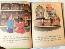 Load image into Gallery viewer, Larry The Canary Ellen Wilkie Rand McNally Elf Book Hardcover 1959 - TulipStuff
