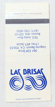 Load image into Gallery viewer, Las Brisas Restaurant Boston Laguna Beach Matchbook Cover - TulipStuff

