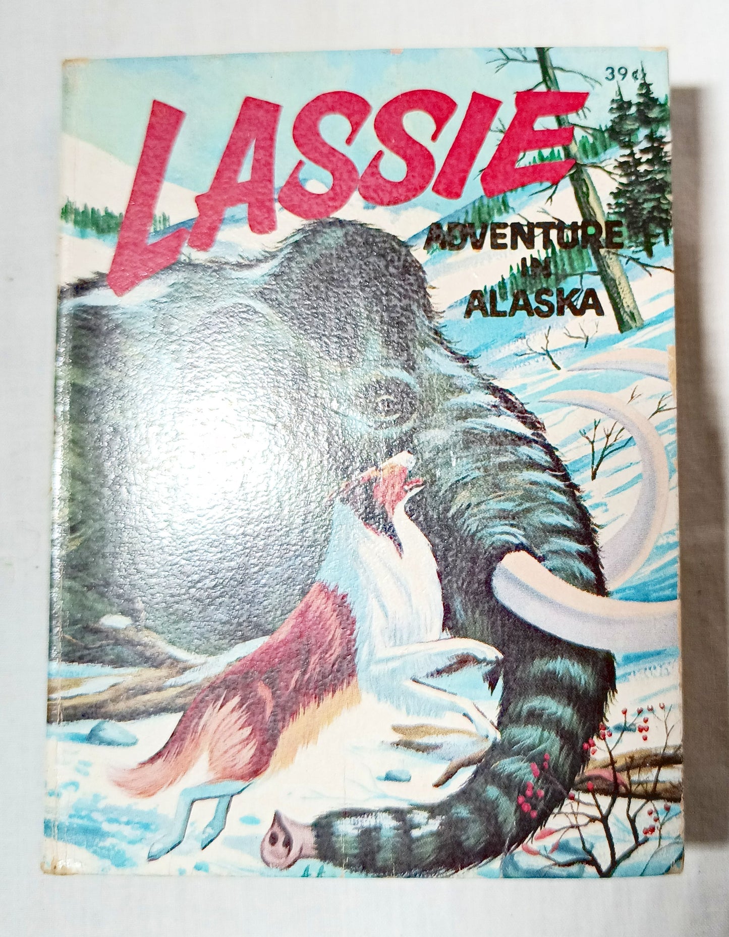 Lassie Adventure In Alaska George Elrick Whitman Big Little Book 1967 - TulipStuff