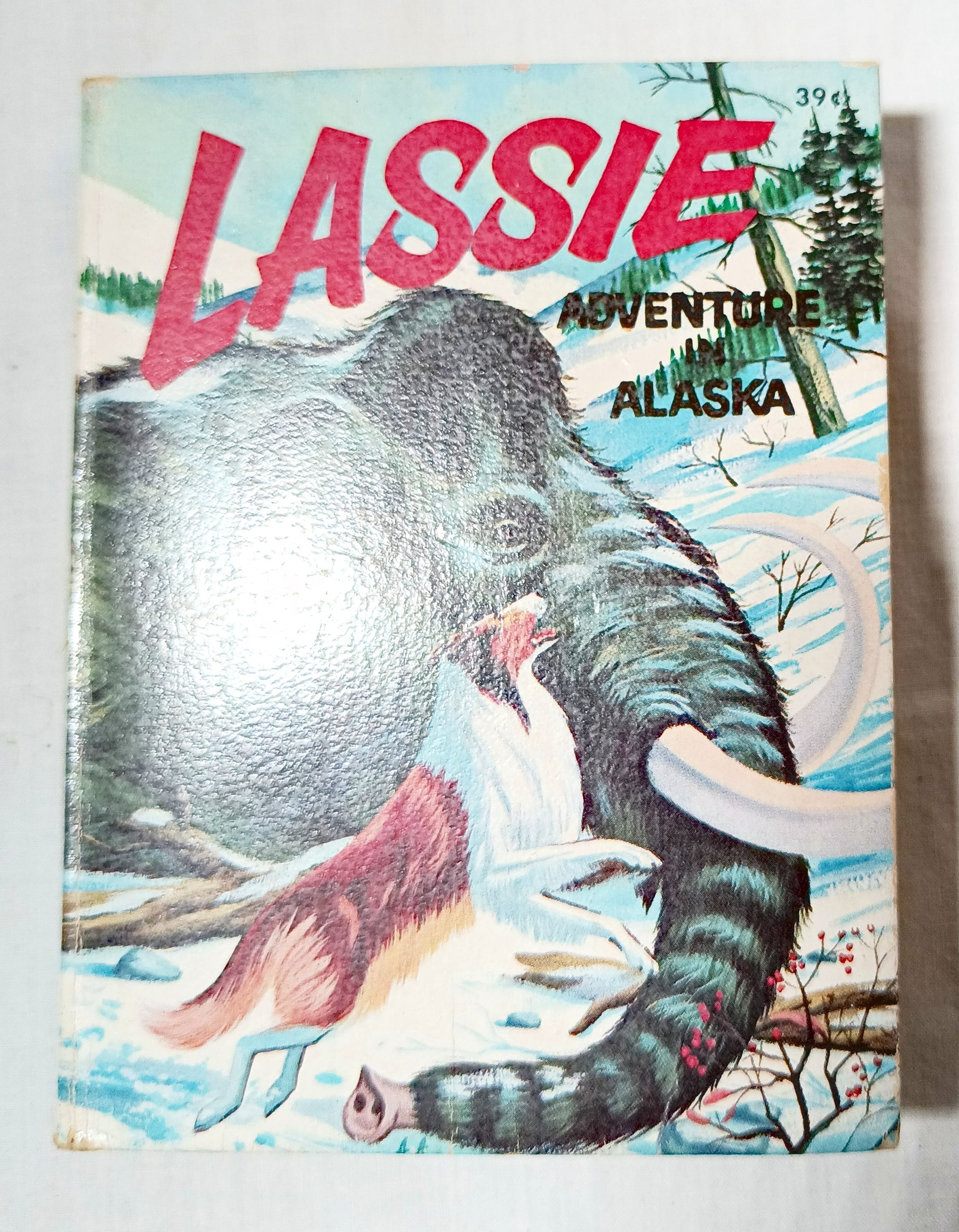 Lassie Adventure In Alaska George Elrick Whitman Big Little Book 1967 - TulipStuff