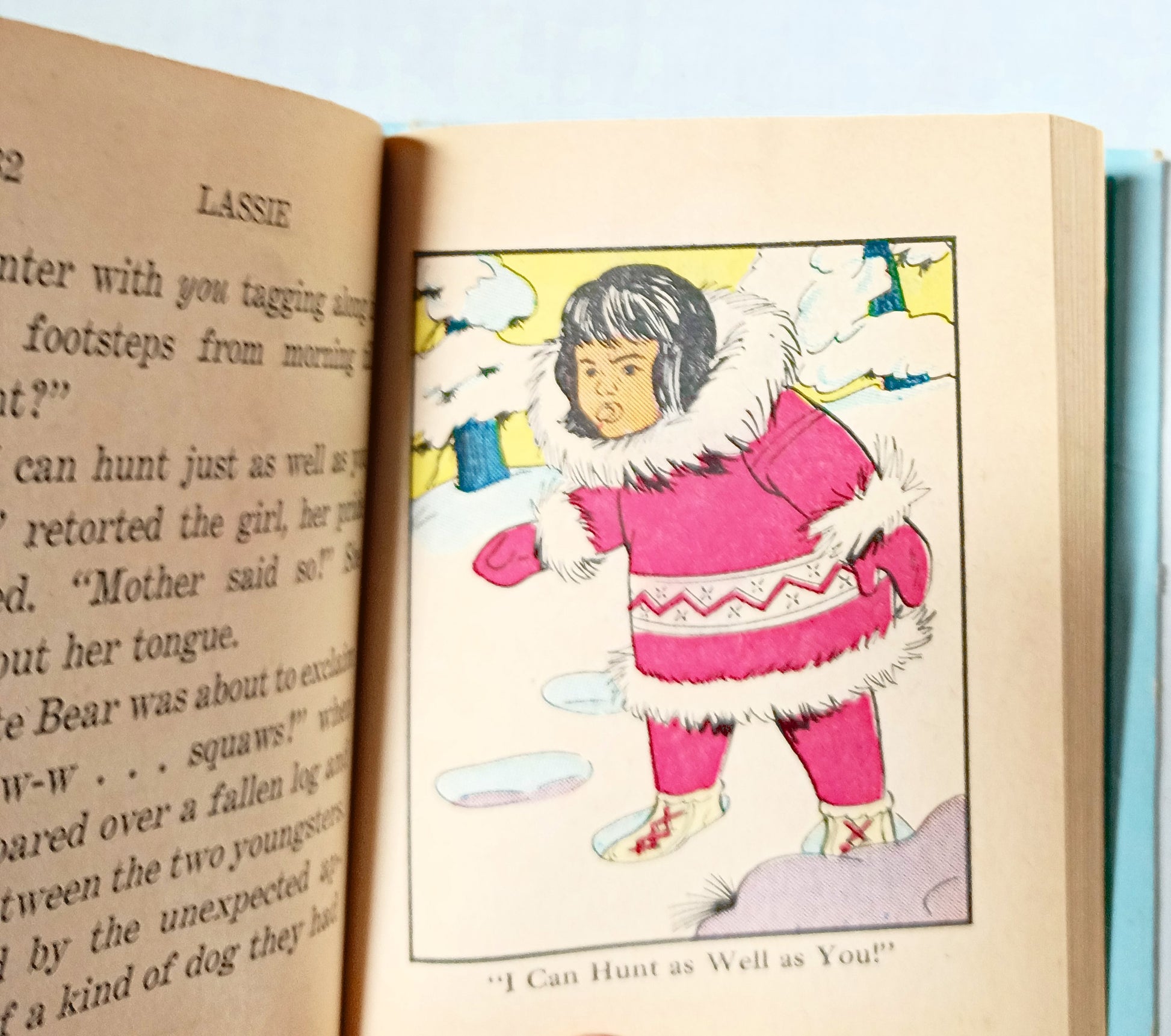 Lassie Adventure In Alaska George Elrick Whitman Big Little Book 1967 - TulipStuff