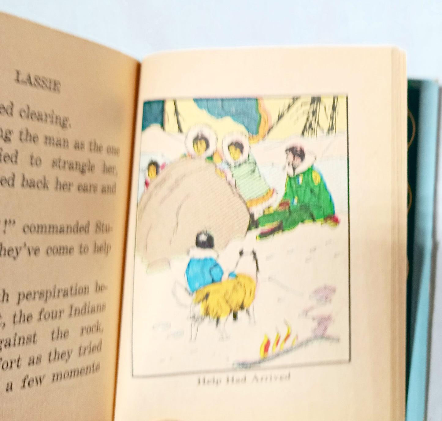 Lassie Adventure In Alaska George Elrick Whitman Big Little Book 1967 - TulipStuff