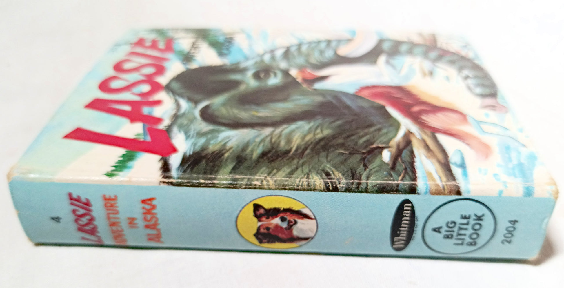 Lassie Adventure In Alaska George Elrick Whitman Big Little Book 1967 - TulipStuff
