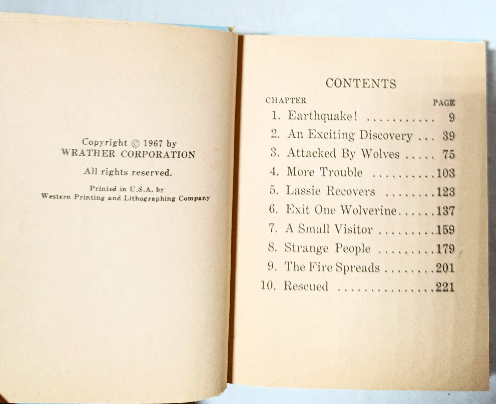 Lassie Adventure In Alaska George Elrick Whitman Big Little Book 1967 - TulipStuff