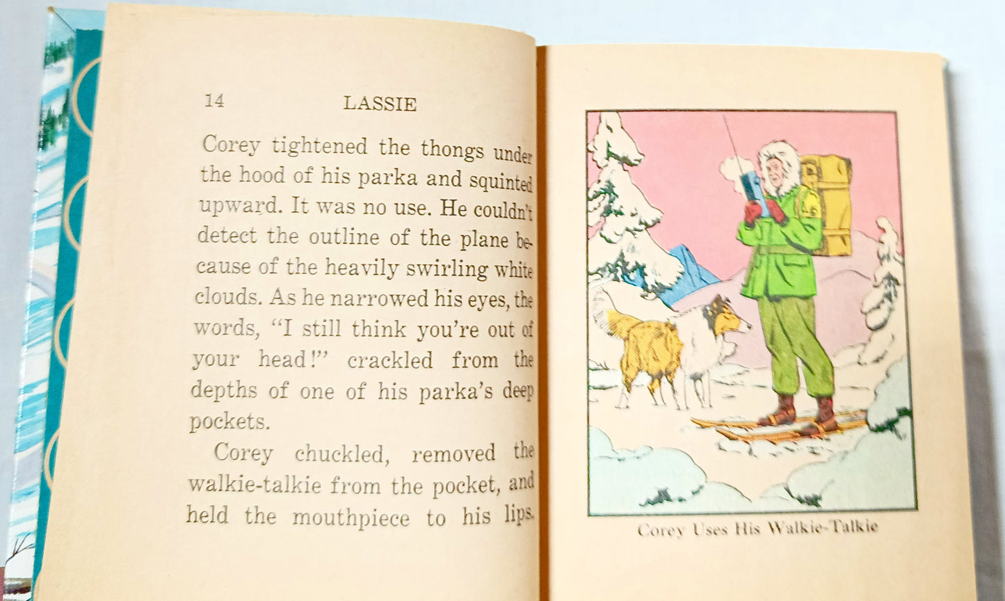 Lassie Adventure In Alaska George Elrick Whitman Big Little Book 1967 - TulipStuff