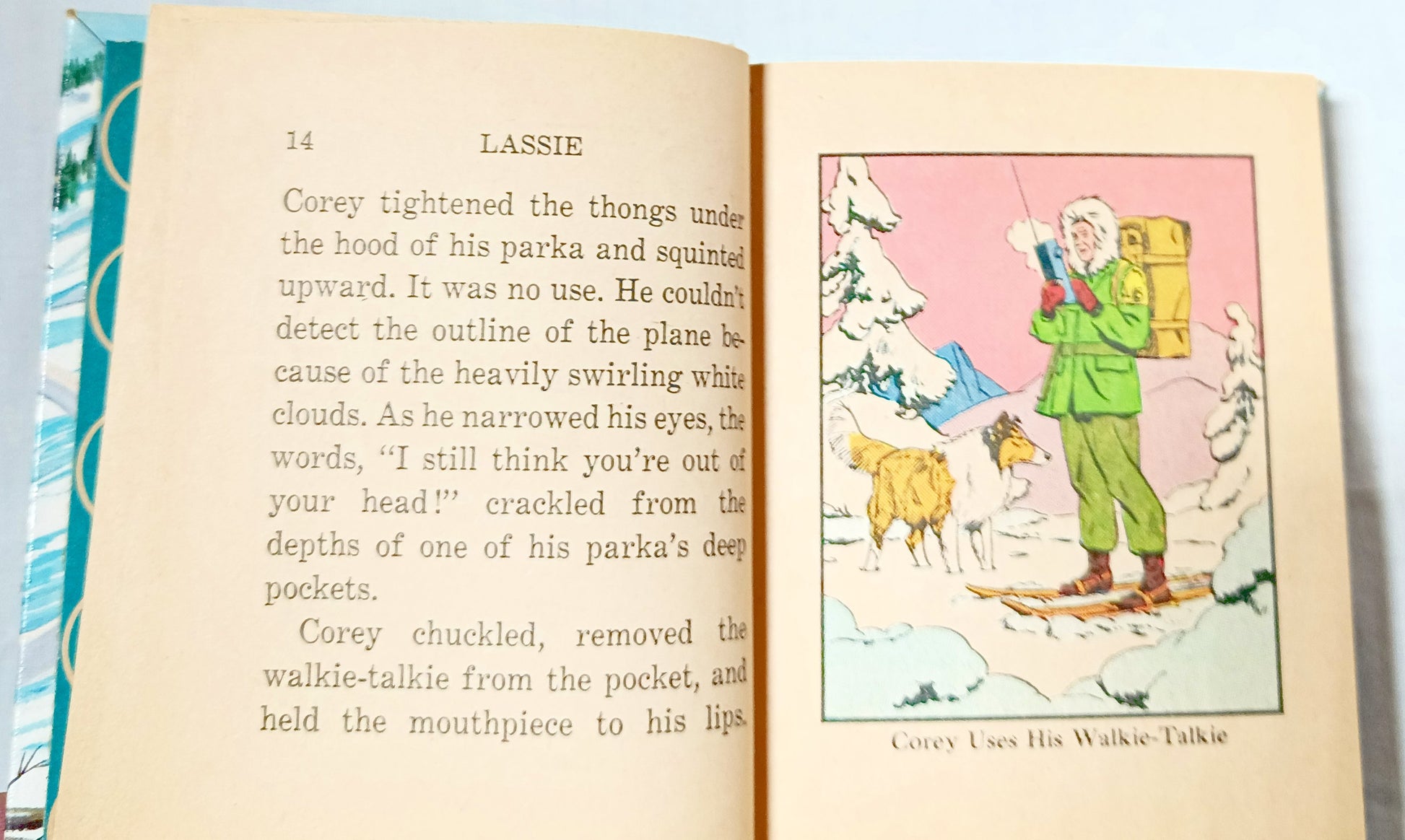 Lassie Adventure In Alaska George Elrick Whitman Big Little Book 1967 - TulipStuff
