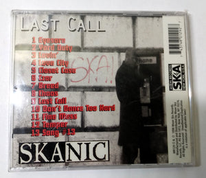 Skanic Last Call Album CD Moon Ska 1998 - TulipStuff