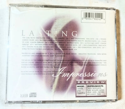 Lasting Impressions New Age French Impressionist Composers CD 1995 - TulipStuff