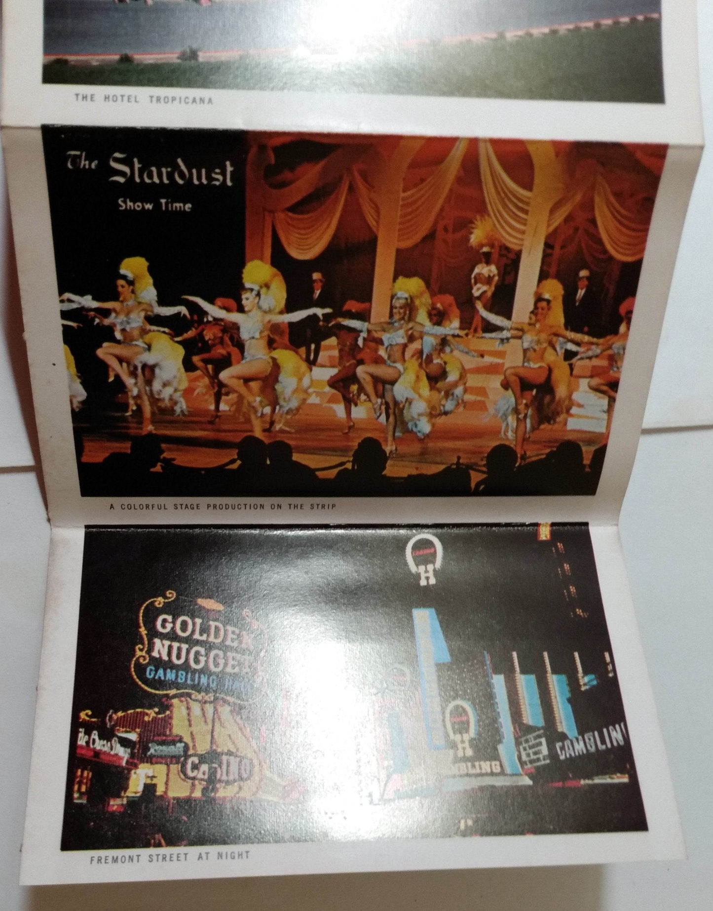 Greetings From The Fabulous Strip Las Vegas NV 1950's Postcard Booklet - TulipStuff